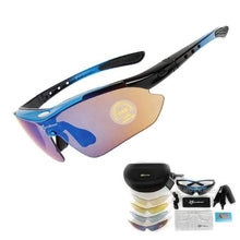Load image into Gallery viewer, Polarised Glasses With 5 Interchangeable Lenses Ideal For Cycling-J and p hats -