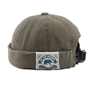 Brimless Summer Fashion Hat - Docker Cap - Skullcap