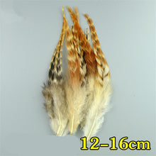 Load image into Gallery viewer, Hat Feathers - Natural looking Peacock Feather Pheasant Feathers for Crafts