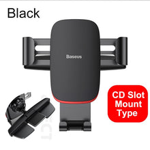 Load image into Gallery viewer, Baseus Car Phone Holder for Car Air Vent / CD Slot Mount Phone Holder Stand for iPhone Samsung very strong.