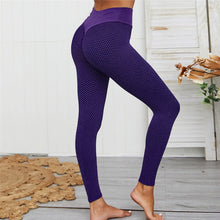 Load image into Gallery viewer, Womens Fitness Leggings Seamless Fitness Fashion Leggings  Patchwork Print  High Waist Elastic