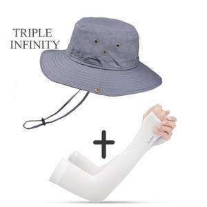 Men’s Sun Hat Anti-UV - Breathable Foldable Sun Hat