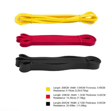 Load image into Gallery viewer, Rubber Resistance Bands Yoga Bands ideal for Pilates Gym