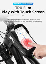 Load image into Gallery viewer, ROCKBROS Bicycle Bag Waterproof Touch Screen 6.5 Phone Case Bike Accessories - J and p hats ROCKBROS Bicycle Bag Waterproof Touch Screen 6.5 Phone Case Bike Accessories