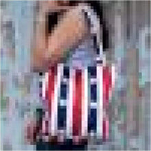 Load image into Gallery viewer, Strong Canvas Bags - Red White &amp; Blue - J and p hats Strong Canvas Bags - Red White &amp; Blue