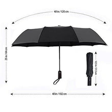 Load image into Gallery viewer, Umbrella,12 Ribs Auto Open/Close Windproof With Ergonomic Handle - J and p hats Umbrella,12 Ribs Auto Open/Close Windproof With Ergonomic Handle