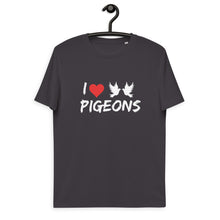 Load image into Gallery viewer, I ❤️Pigeons Funny Slogan T SHIRT | j and p hats