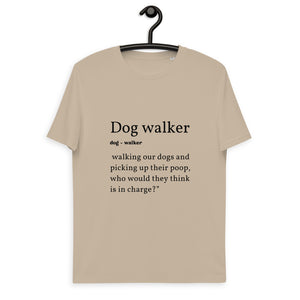 Dog walker definition funny t shirt -J and p hats