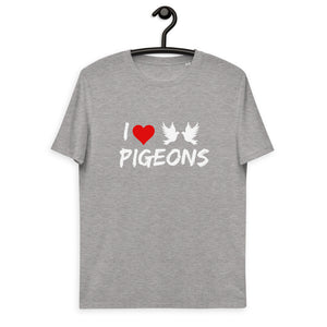 I ❤️Pigeons Funny Slogan T SHIRT | j and p hats