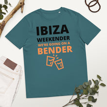 Load image into Gallery viewer, Ibiza weekender funny stag hen party t shirt | J and P Hats