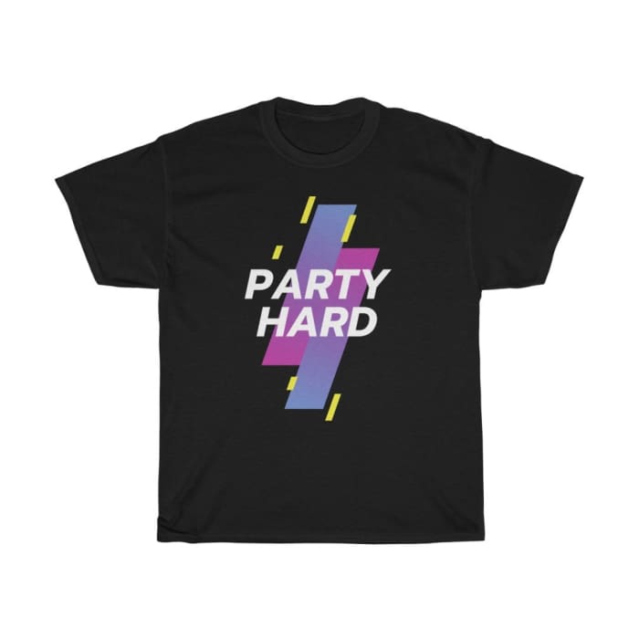 Unisex Party Hard T Shirt - J and p hats Unisex Party Hard T ShirtT-Shirt