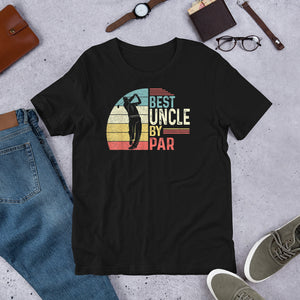 Mens Best Uncle By Par golf T shirt | j and p hats 