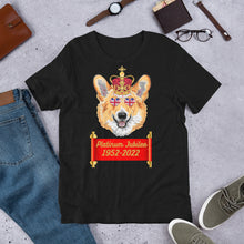 Load image into Gallery viewer, Queen Elizabeth Platinum Jubilee Celebration T-Shirt  | j and p hats 