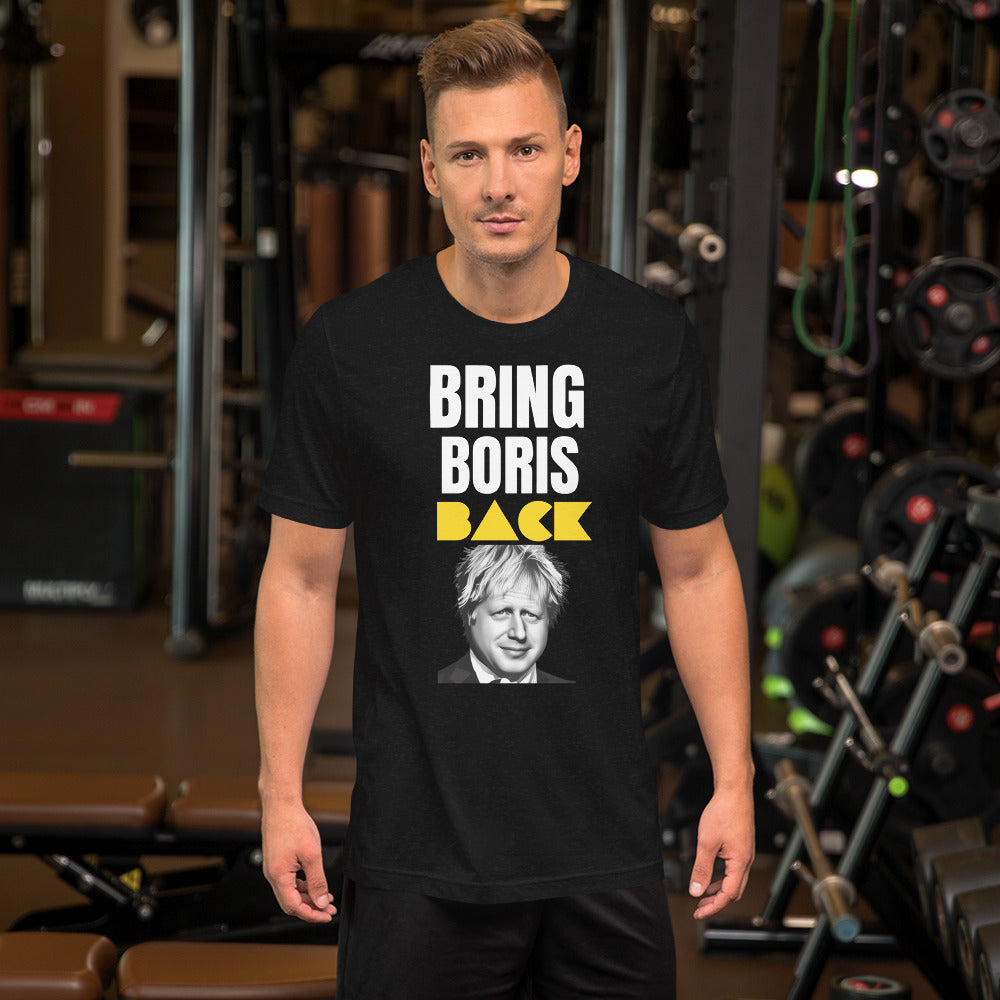 Bring Back Boris as Prime Minister t shirt | j and p hats 
