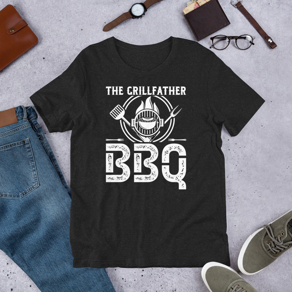 The Grillfather Funny Barbecue T Shirt - J and P Hats 