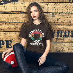 Hot Chocolate Gift custom Printed T shirt | j and p hats 