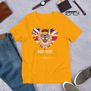 Queens jubilee T- Shirt  | j and p hats 