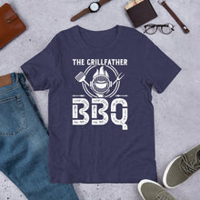 Load image into Gallery viewer, The Grillfather Funny Barbecue T Shirt - J and P Hats 