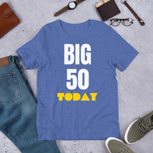 Load image into Gallery viewer, 50th Birthday gift   Printed T Shirt | j and p hats 