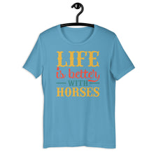 Load image into Gallery viewer, Horse Fan  Printed t shirt | j and p hats 