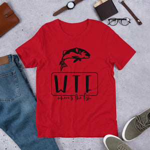 Fishing Fan T Shirt - Funny Custom Fishing T Shirt Red / XL