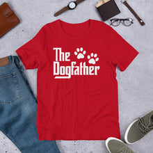 Load image into Gallery viewer, The Dogfather t shirt - j and p hats 