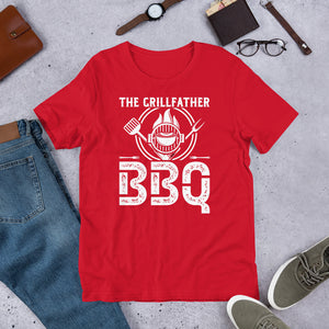 The Grillfather Funny Barbecue T Shirt