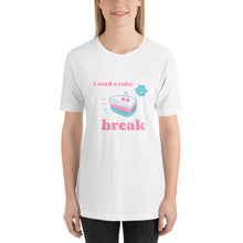 Load image into Gallery viewer, Funny Slogan Cake T Shirt  | j and p hats 