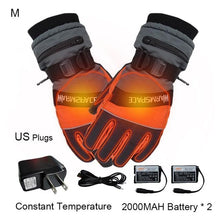 Load image into Gallery viewer, USB Heated Gloves With 4000mAh Rechargeable Battery - J and p hats USB Heated Gloves With 4000mAh Rechargeable Battery