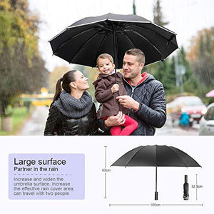 Waterproof Folding Umbrella - J and p hats Waterproof Folding Umbrella