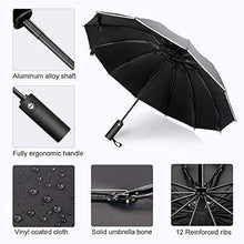 Load image into Gallery viewer, Waterproof Folding Umbrella - J and p hats Waterproof Folding Umbrella