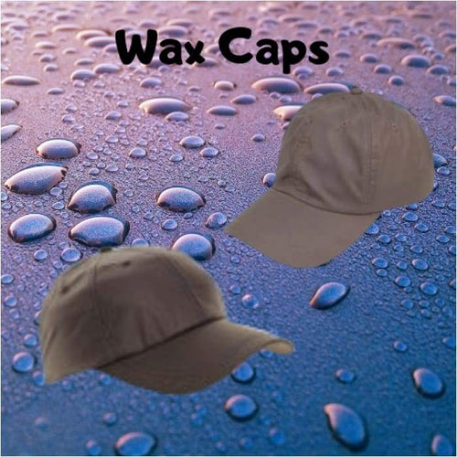 Wax baseball cap one size fits all choice of 3 colours-J and p hats -