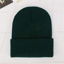 Load image into Gallery viewer, Womans  Beanies plain  Knitted great range of  Solid colours-J and p hats -