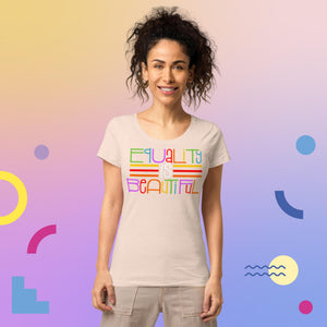 Equality t shirt - Pride shirts -Women’s | j and p hats