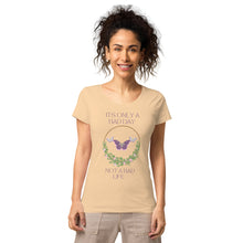 Load image into Gallery viewer, Women’s Inspirational Quote organic t-shirt | j and p hats